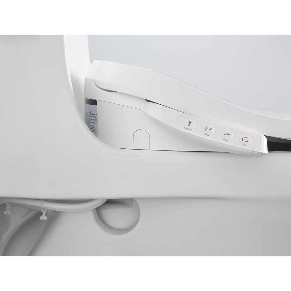 Kohler PureWash E700 Elongated Bidet Toilet Seat with Remote Control in White, , large