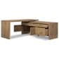 Four Hands Noah L-Shaped Rotating Desk in Aged Smoked Oak, , large