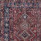 Momeni Karachi KAR-1 2"3" x 8" Burgundy Runner, , large