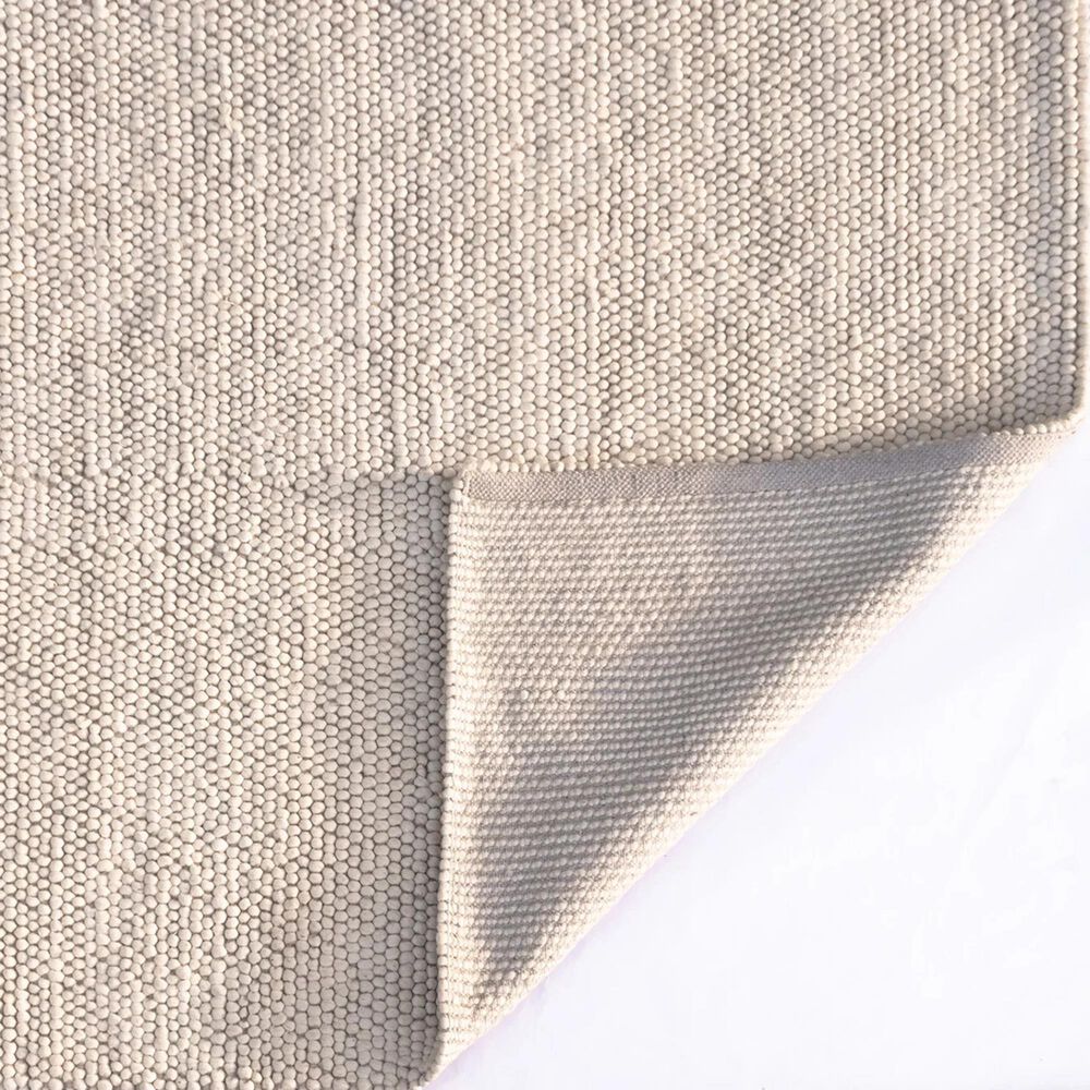 Kas Oriental Rugs Pave Cornerstone 5&#39; x 7&#39;6&quot; Ivory Area Rug, , large