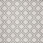 Safavieh Micro-Loop 5" Square Silver and Dark Grey Area Rug, , large