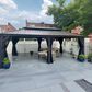 HOMLUX 12" x 24" Hardtop gazebo with double roof in Bronze, , large