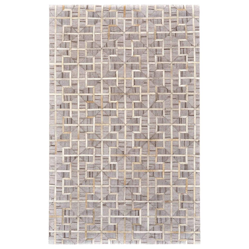 Feizy Fannin 9"6" x 13"6" Ivory and Sand Area Rug, , large