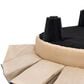 Jennifer Taylor Home Roquefort 24.5" Dog Sofa Bed with Box-Pleated Skirt in Navy Blue, , large