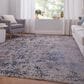 Feizy Pryor 6"7" x 9"6" Blue and Multicolor Area Rug, , large