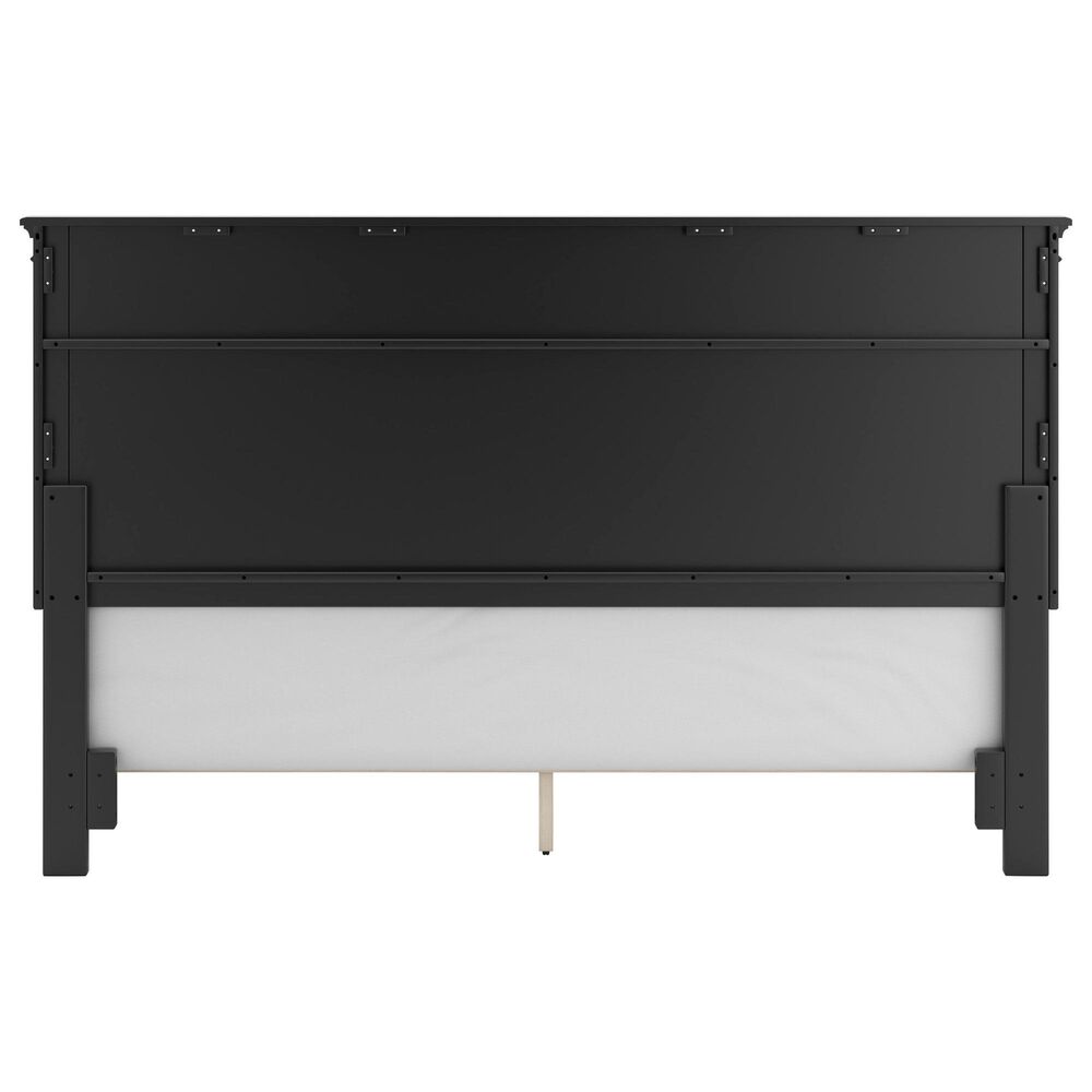 Ashley Lanolee 3-Piece Cal King Panel Bed Set in Black, , large