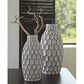 Ashley Dionna Vase in White and Brown - Set of 2, , large