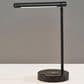 Adesso Dax LED Wireless Charging Desk Lamp in Black, , large