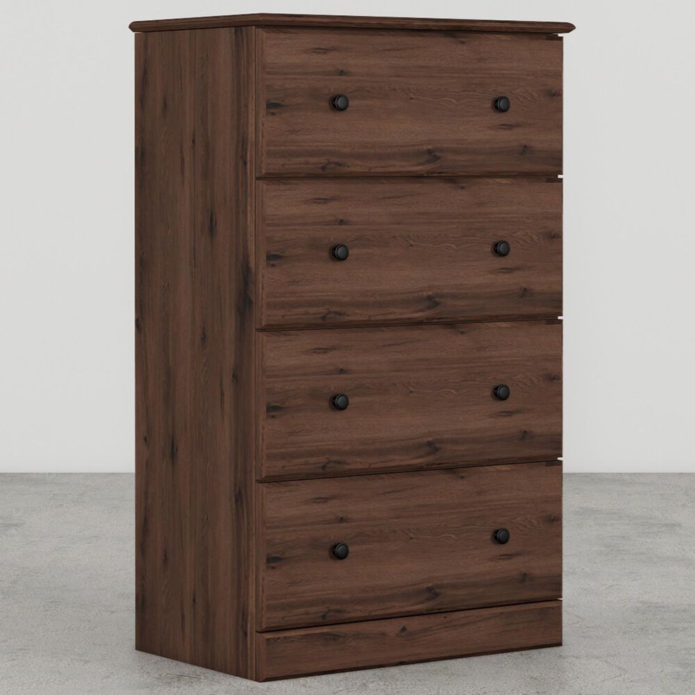 Lemoore Essentials 26" 4-Drawer Chest in Aspen Oak, , large