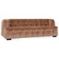 Classic Home Petra Stationary Sofa in French Beige Velvet, , large