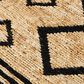 RIZZY Bengal 5" x 7"6" Beige and Black Area Rug, , large