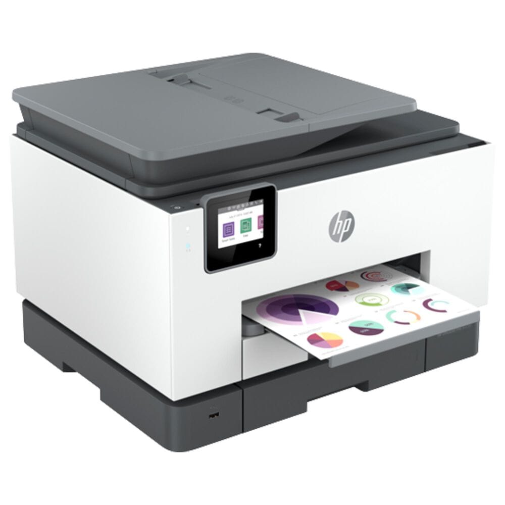 Hp Officejet Pro 9025e Ink HP OfficeJet Pro 9025e All-in-One Printer in White | Nebraska Furniture