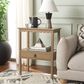 Safavieh Haven Low Drawer End Table in Desert Brown, , large