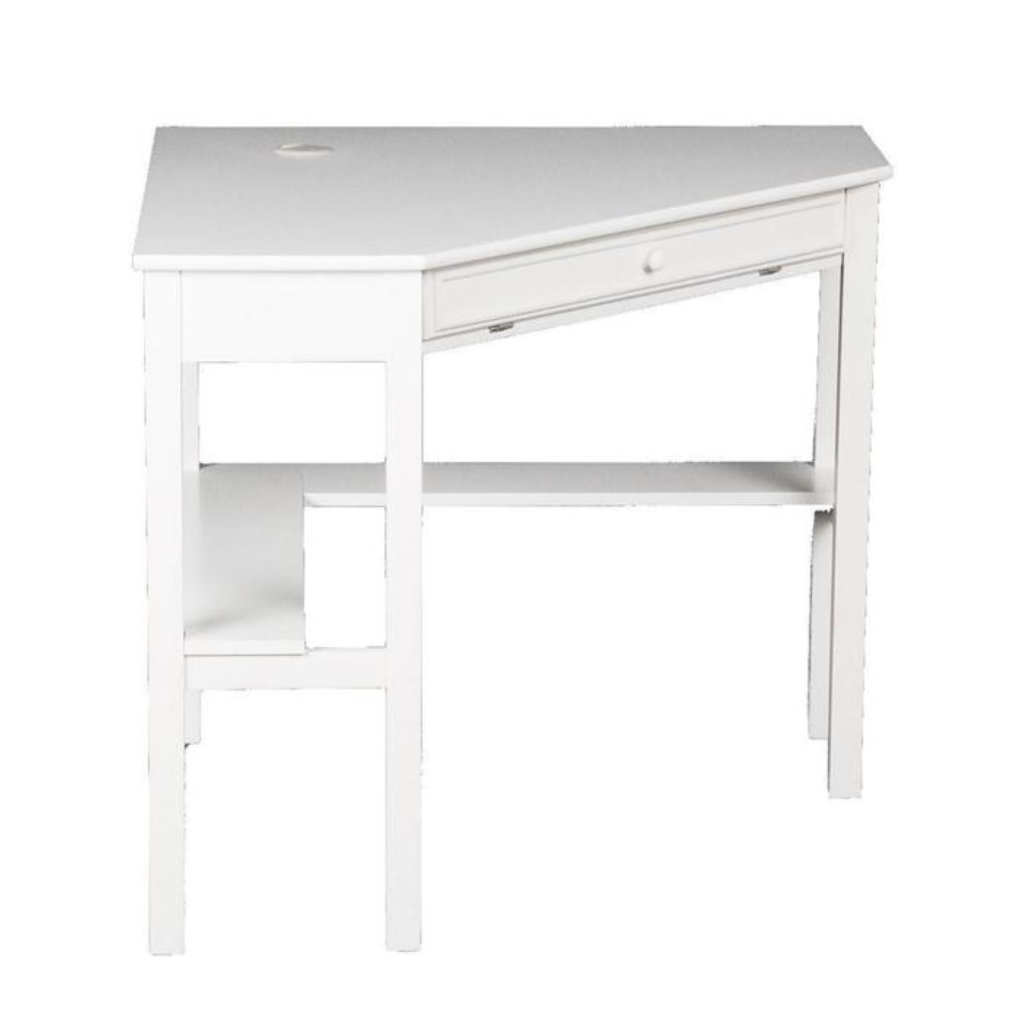 Target white sales corner desk
