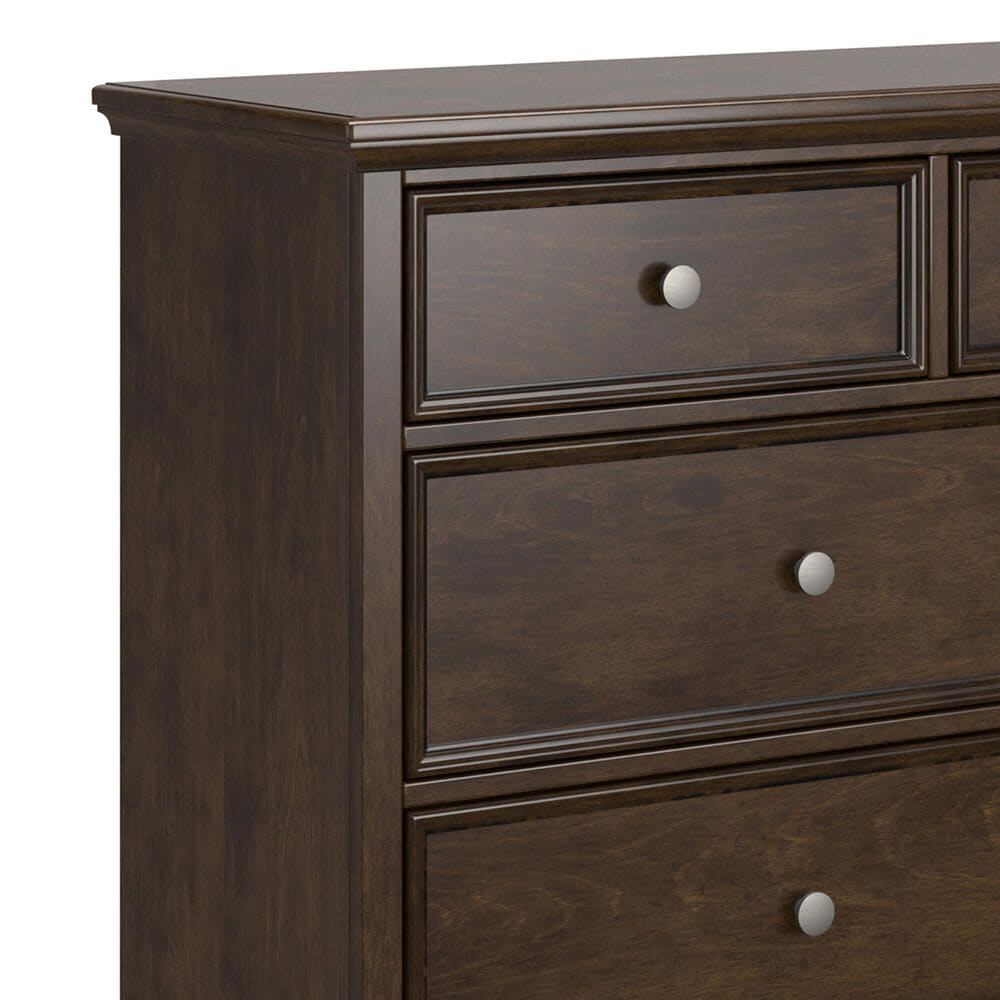 Ashley Danabrin 7-Drawer Dresser and Mirror in Brown, , large