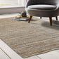 L&R Resources Natural Fiber 9" x 12" Navy Area Rug, , large