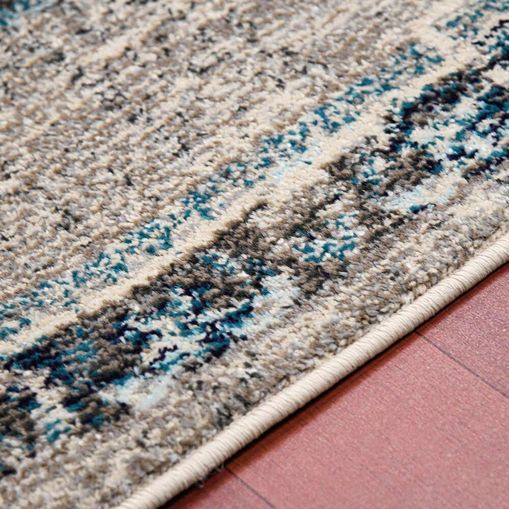 Amer Rugs Montana 2&#39; x 3&#39; Teal Area Rug, , large