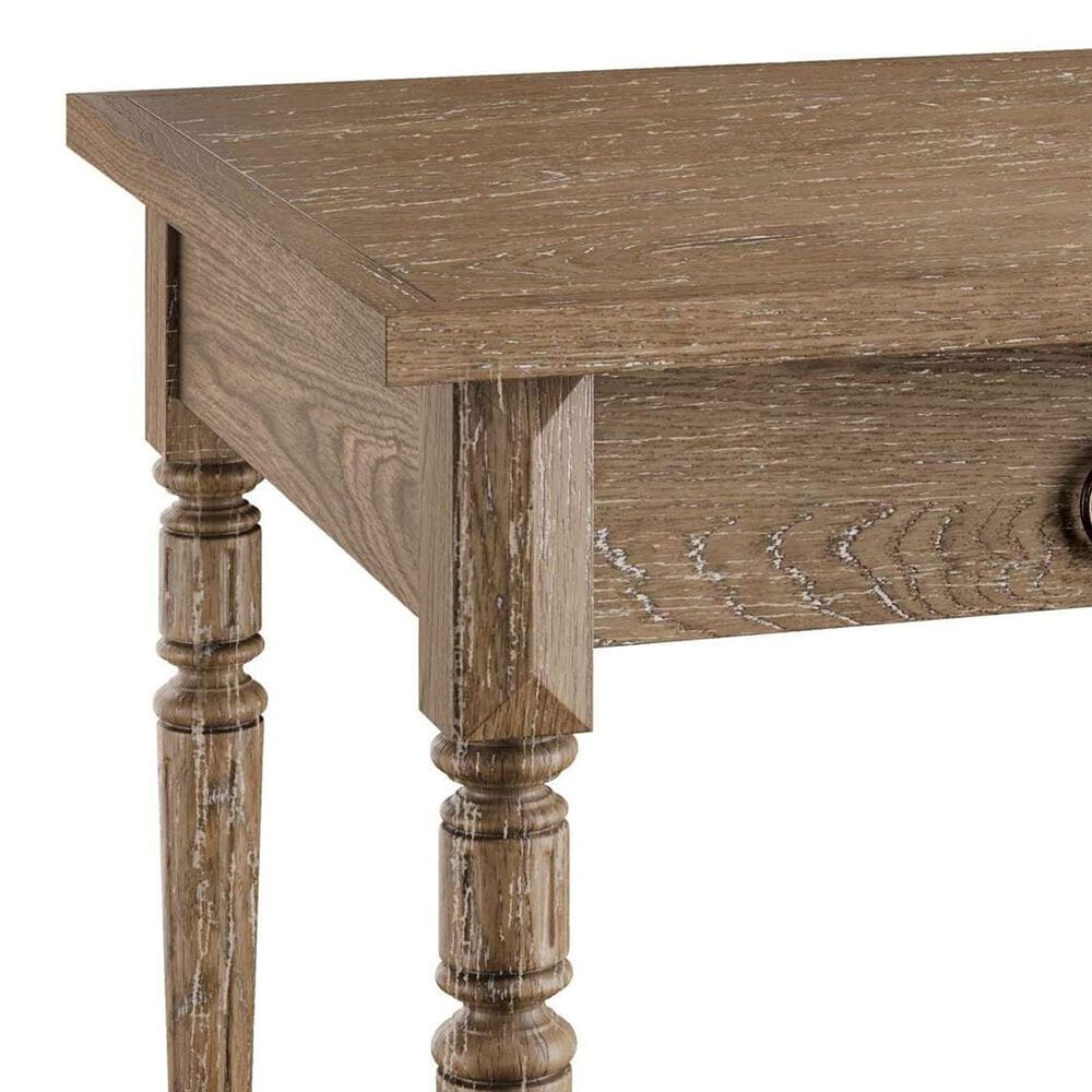 Hekman Chateaux Rectangular End Table in Brown, , large