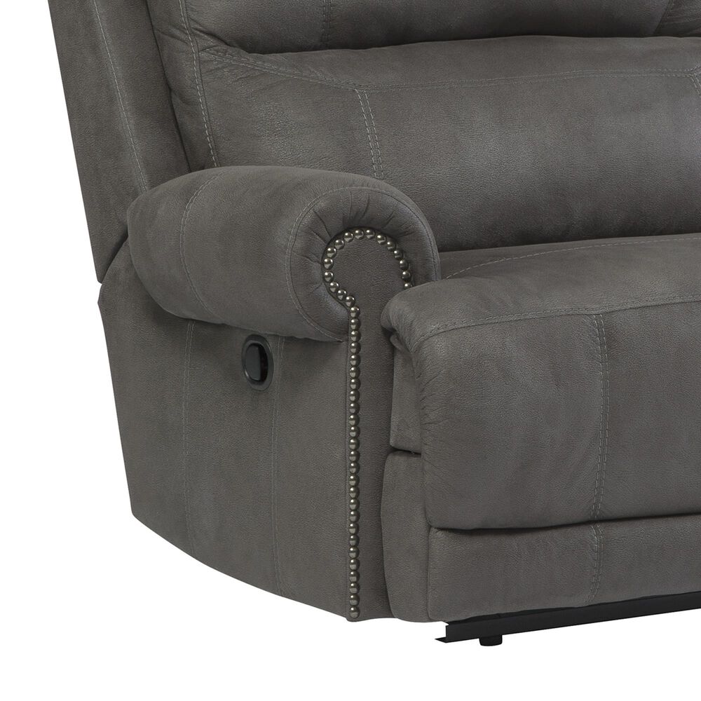 Ashley Austere Manual Wall Recliner in Gray, , large