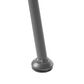 Hearth and Haven Orlando Outdoor Round Side Table with Glass Top in Gray, , large