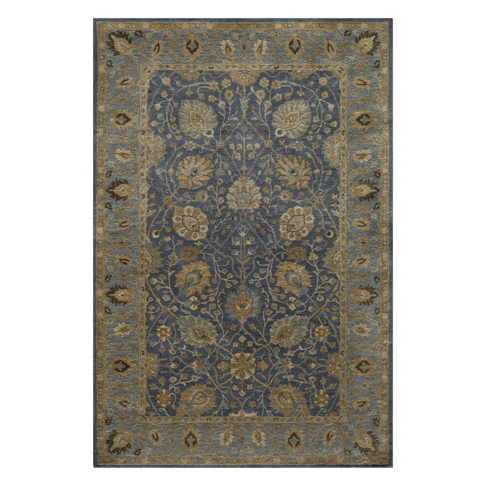 Momeni Zarin ZR-03 7'6" x 9'6" Blue Area Rug, , large