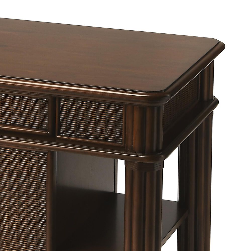 Butler Falmouth Kitchen Island in Dark Brown, , large