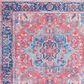 Safavieh Serapi 5"3" x 7"6" Navy and Red Area Rug, , large