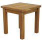 Maple and Jade Outdoor End Table in Oiled Brown, , large