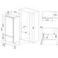 SMEG 19.64 Cu. Ft. Built-In Bottom Mount Refrigerator with Left Hinge in Panel Ready, , large