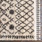 Surya Berber Shag BBE2302 7"10" x 10"2" Charcoal and Light Beige Area Rug, , large