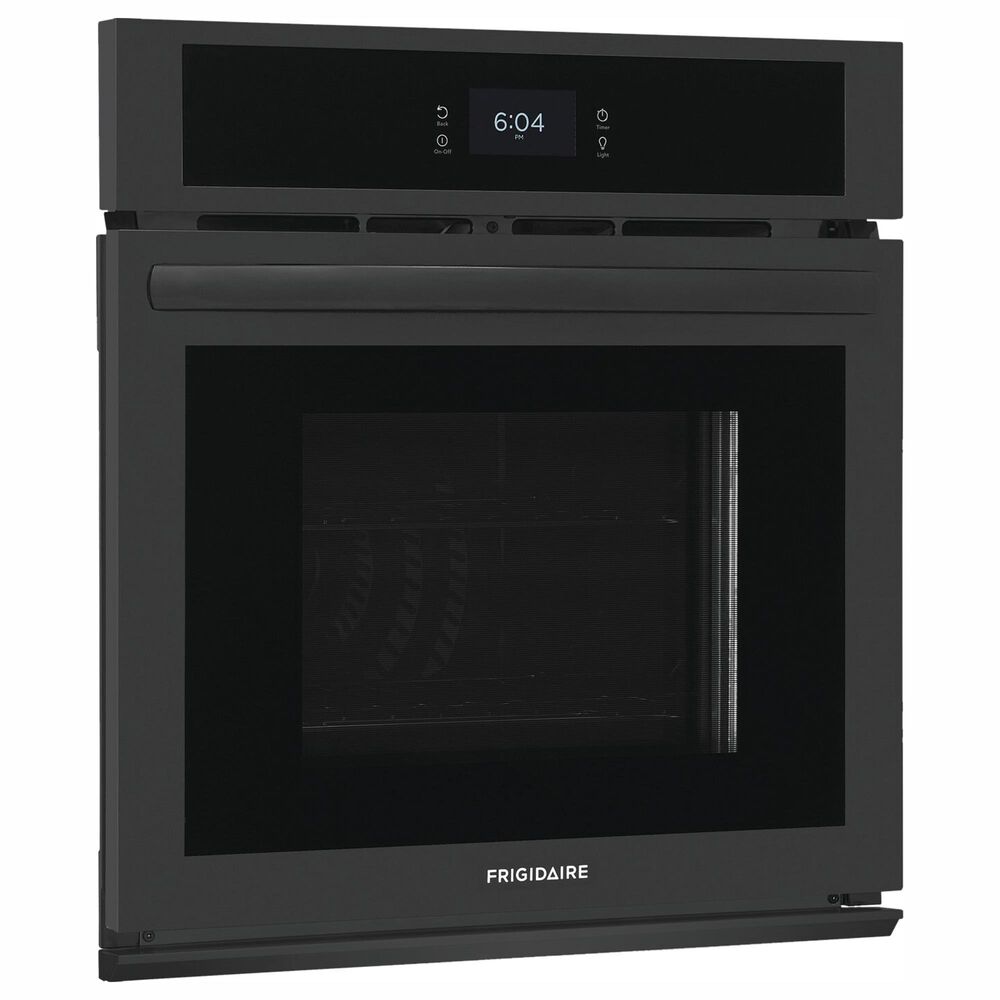 Frigidaire 27" Single Electric Wall Oven with Fan Convection in Black NFM