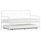 Richlands Furniture Twin Metal Slat Daybed and Trundle in White, , large