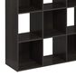 HOMLUX 9-Cube Cubic Shelf Storage Bookcase in Espresso, , large