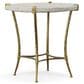 Timeless Designs Adelaide Side Table in Cream, Gray and Gold, , large