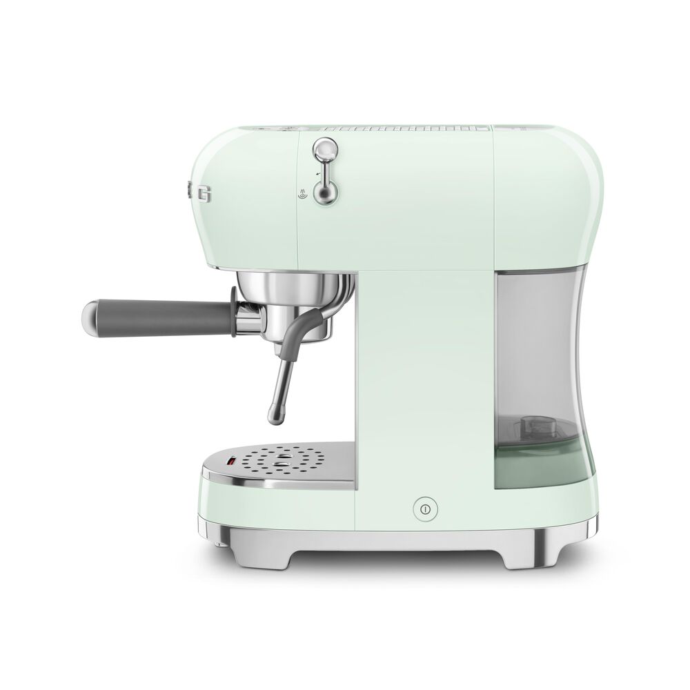 SMEG Espresso Manual Coffee Machine in Pastel Green, , large