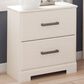 Ashley Stelsie 2 Drawer Nightstand in White, , large
