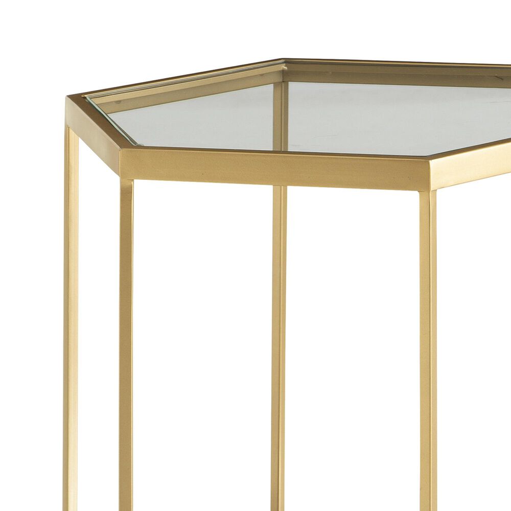 Ashley Veerwick Accent Coffee Table in Gold, , large