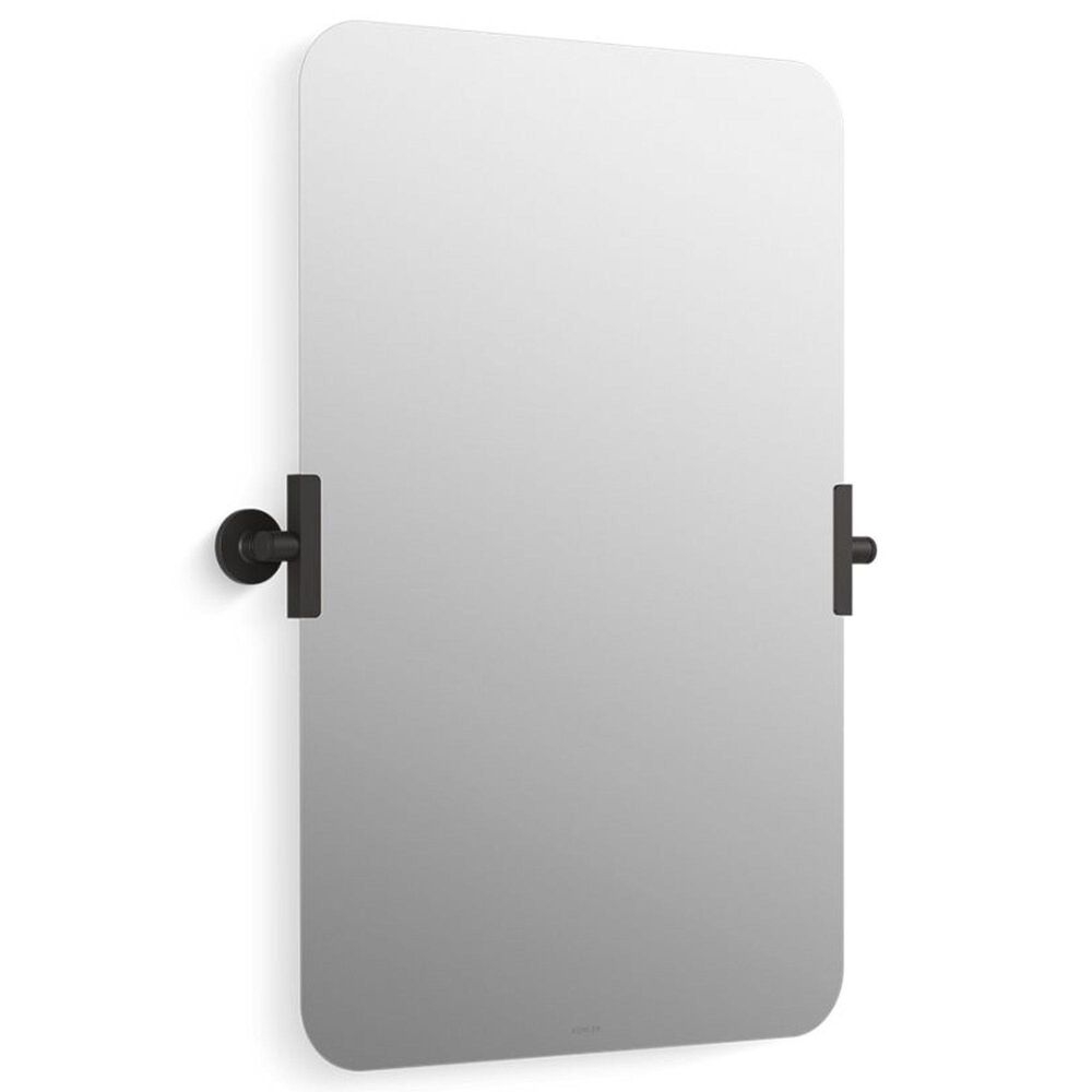 Kohler Castia 20" Rectangular Mirror in Matte Black, , large