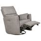 Eastern Shore Compass Power Swivel Glider with USB in Pebble, , large