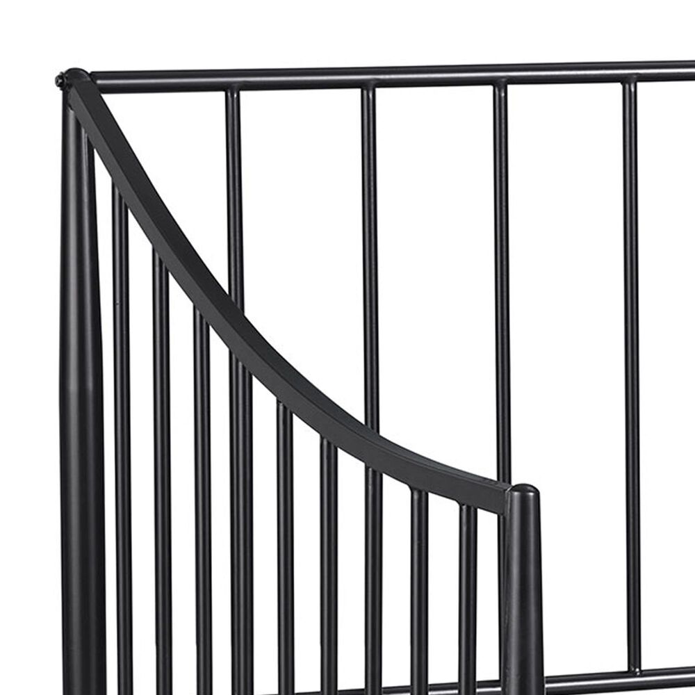 Pacific Landing Newbury Twin Daybed Bed Frame in Matte Black, , large