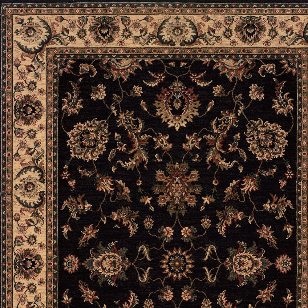 Oriental Weavers Ariana Black 7&#39;10&quot; x 11&#39; Area Rug, , large