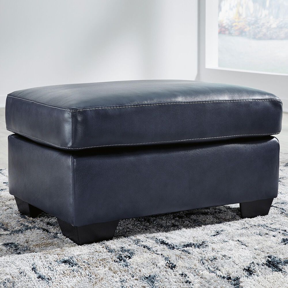 Ashley Santorine Ottoman in Ocean, , large