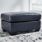 Ashley Santorine Ottoman in Ocean, , large