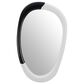 Zuo Modern Muna Wall Mirror in Black and White, , large
