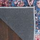 Nourison Grand Washables 2" x 4" Blue Brick Area Rug, , large