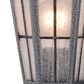 Vaxcel York 1-Light Outdoor Motion Sensor Wall Sconce in Textured Pewter, , large
