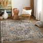 Surya Aspendos APS-2323 10" x 13"11" Teal, Mustard, Black, Medium Gray, Charcoal and Light Beige Area Rug, , large