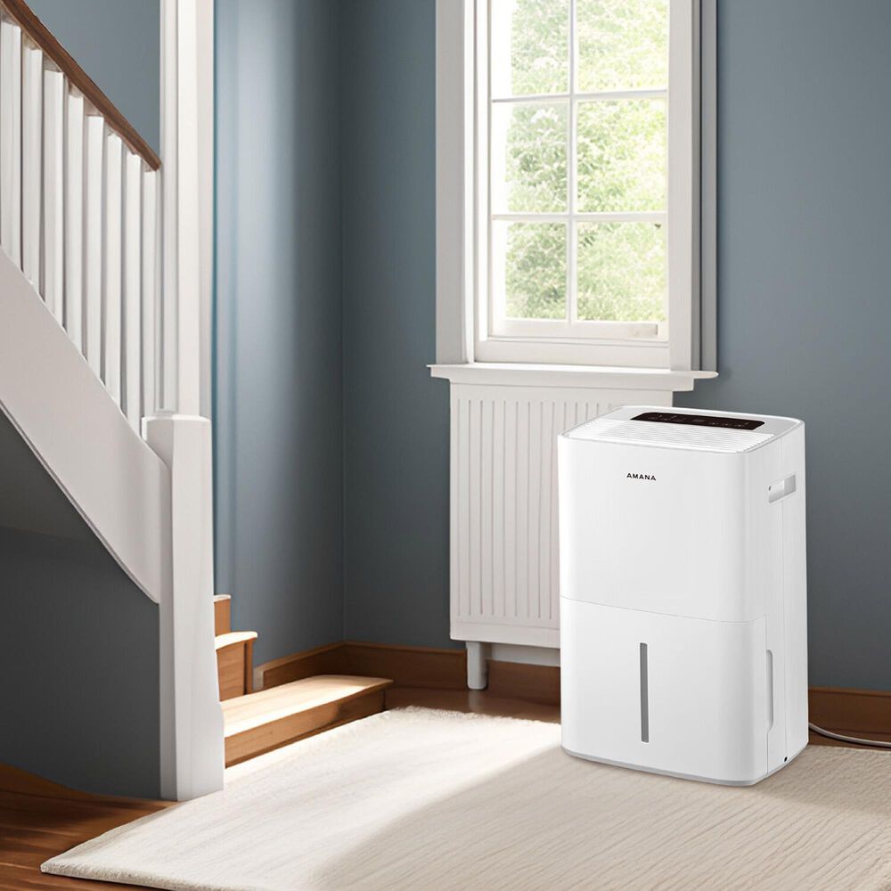 Amana 50-Pint Dehumidifier with Pump in White, , large