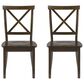 Waltham Taylor X-Back Side Chair in Cherry - Set of 2, , large