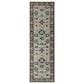 Oriental Weavers Eliana ELI08 Blue and Multicolor 2"3" x 7"6" Runner, , large